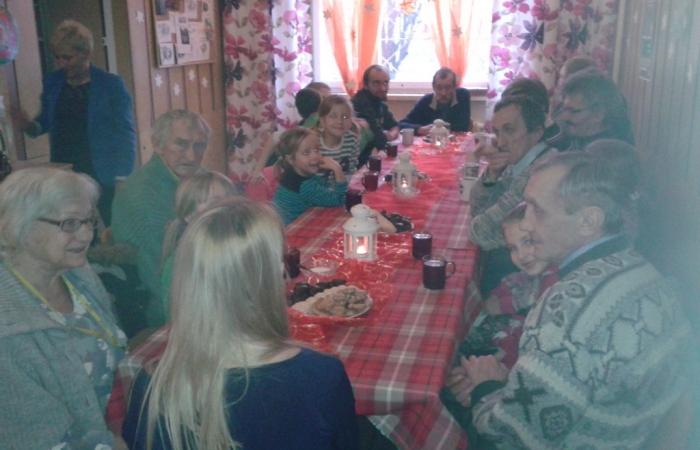 Spotkanie kolędowe w DDPS Warpie